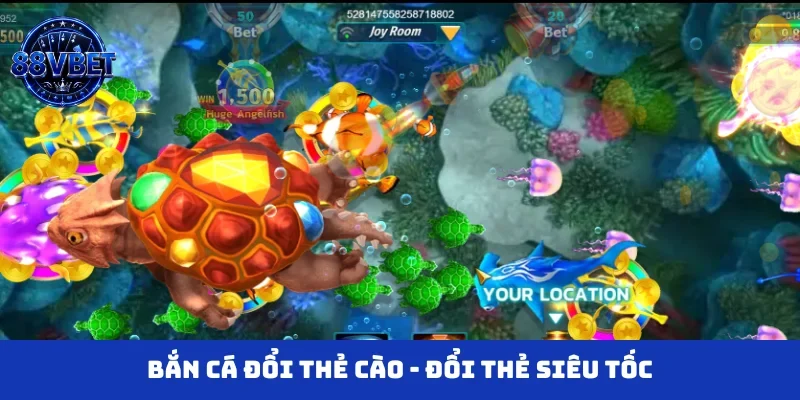 Bắn cá đổi thẻ cào