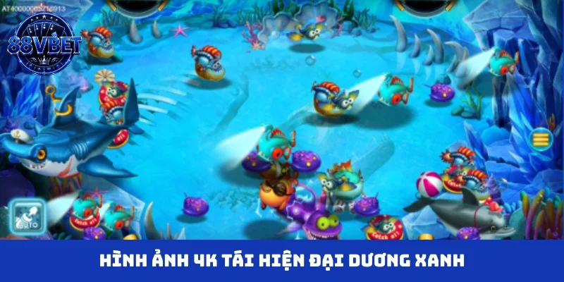 Hình ảnh 4K tái hiện đại dương xanh