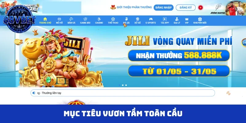 Mục tiêu vươn tầm toàn cầu