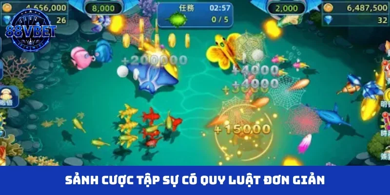 Sảnh cược tập sự có quy luật đơn giản