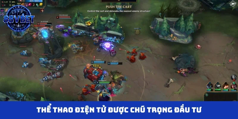 Thể thao điện tử được chú trọng đầu tư